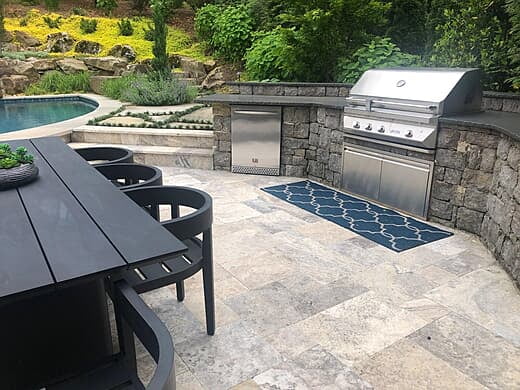 Grilling area